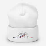 Bonnet à Revers Brodé Black SunSet "Ski Snow"