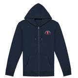 Sweat Zippé à Capuche Black SunSet "Surfeur"