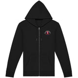 Sweat Zippé à Capuche Black SunSet "Surfeur"