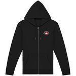 Sweat Zippé à Capuche Black SunSet "Bonne Mère"
