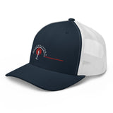 Casquette Brodée Trucker Black SunSet "Surfeuse"