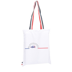 Ce sac aux détails esthétiques se portera aussi bien à l'épaule qu' à la main. Il vous donnera une allure décontractée et chic à la fois. 100% coton, imprimé en France, il vous accompagnera partout avec élégance à la ville, au marché, à la plage, à la montagne.... Motif : Vélo Surf intégré dans le logo Black SunSet 
