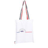 Ce sac aux détails esthétiques se portera aussi bien à l'épaule qu' à la main. Il vous donnera une allure décontractée et chic à la fois. 100% coton, imprimé en France, il vous accompagnera partout avec élégance à la ville, au marché, à la plage, à la montagne.... Motif : Vélo Surf intégré dans le logo Black SunSet 